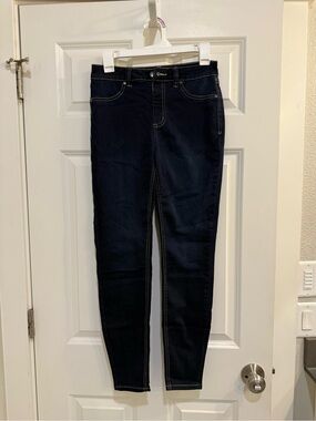 dip Dark Indigo Skinny Jeans with Contrast Stitching